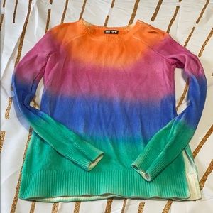 RAINBOW HOT TOPIC SWEATER